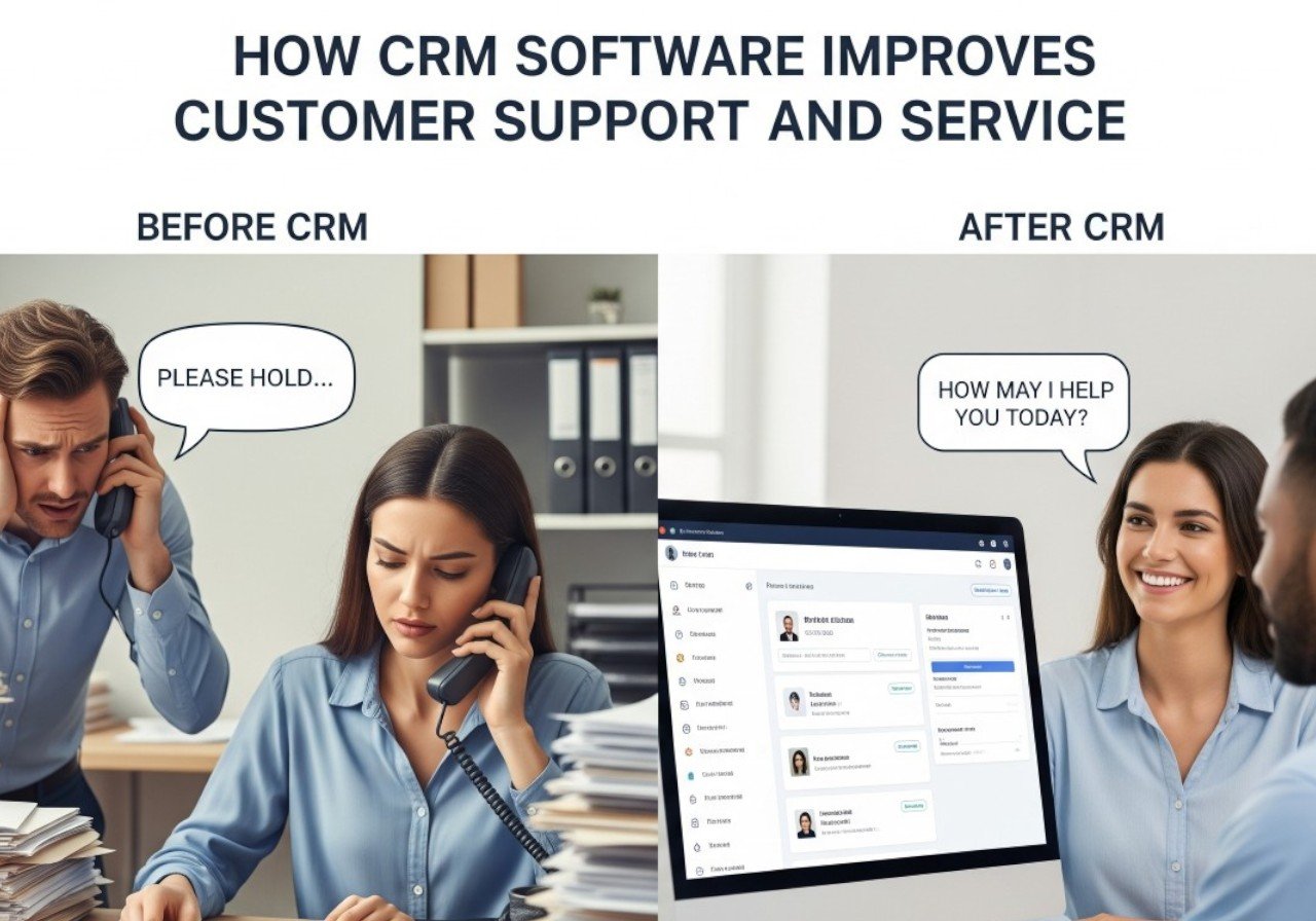 How CRM Software Improves Customer Support and Service